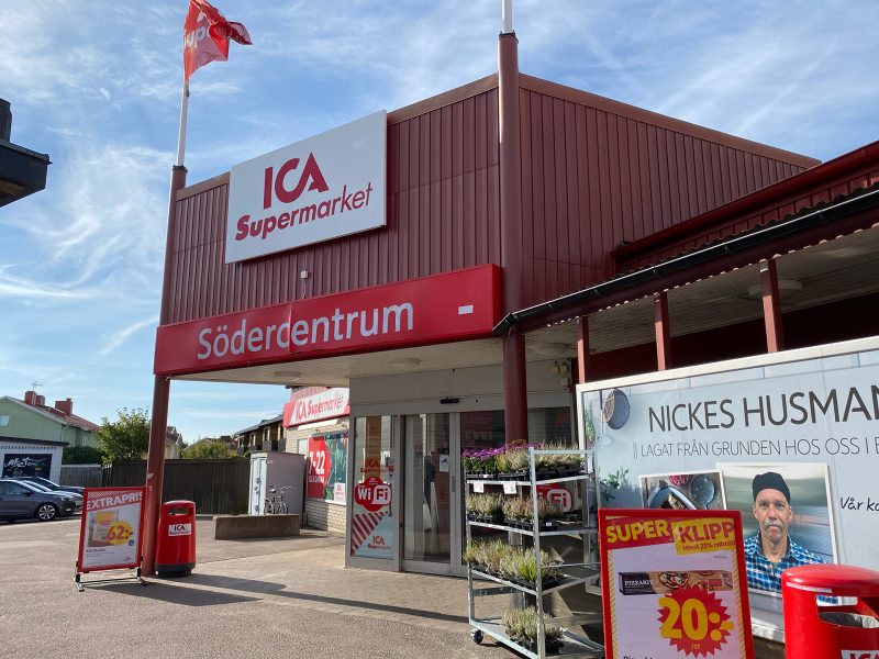 ICA Södercentrums huvudingång