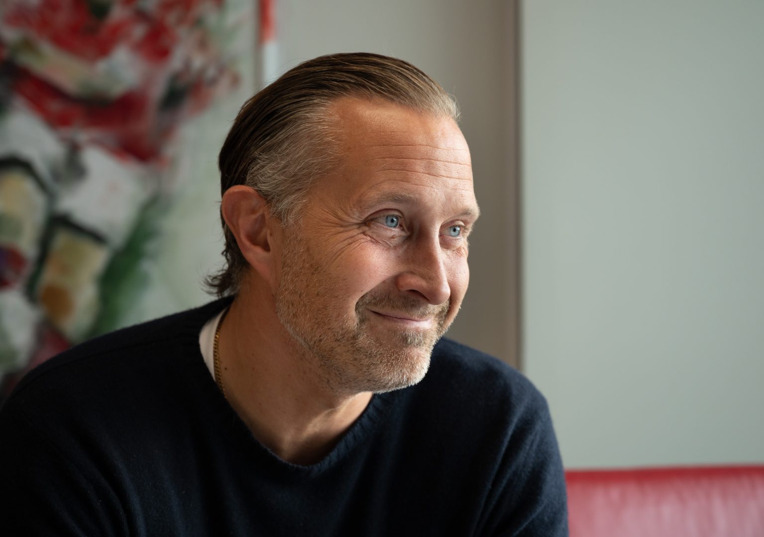 Halvbild på Mats Winblad i profil