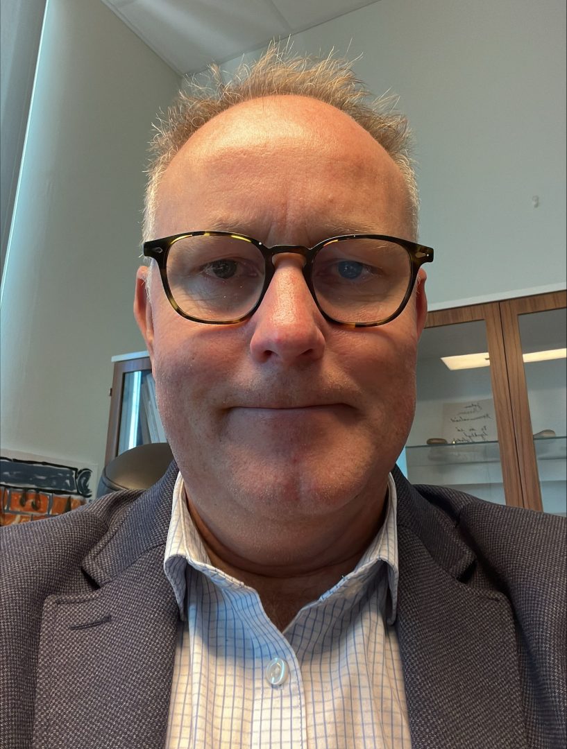 En bild på Johan Persson, ordförande Kalmar kommunalråd.